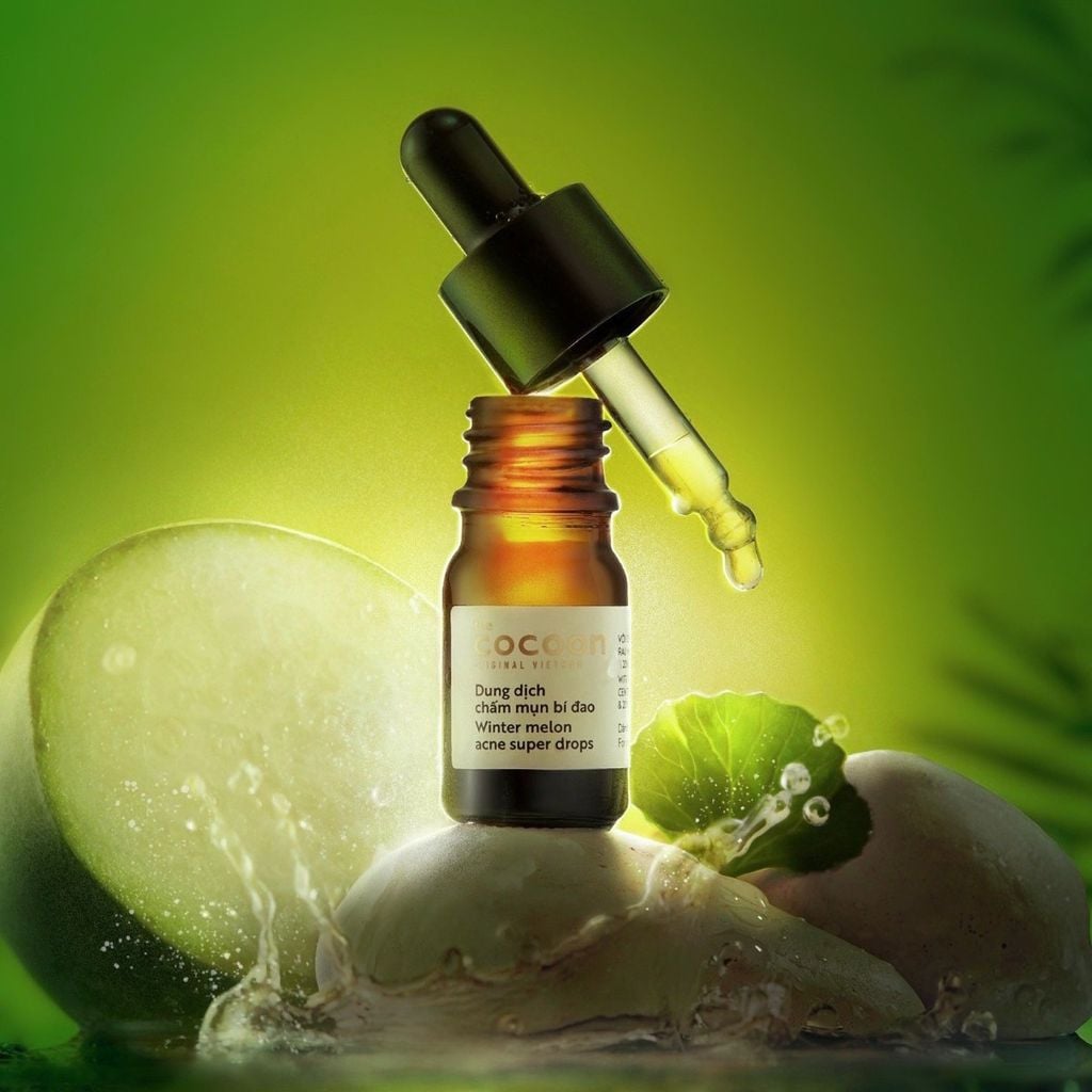 Dung Dịch Chấm Mụn Cocoon Bí Đao Cocoon Winter Melon Acne Super Drops 5ml - Ảnh 2
